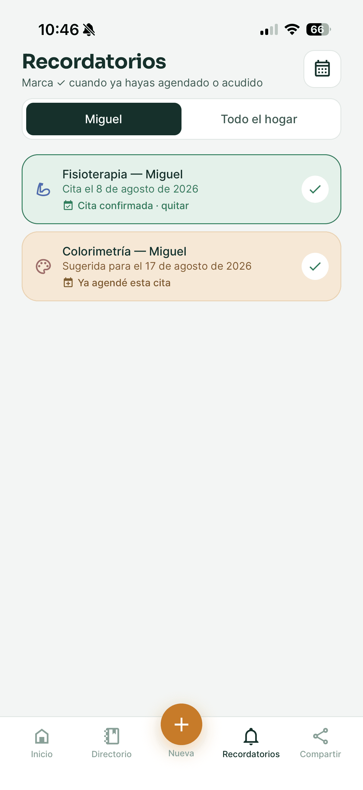 Te avisa lo que toca